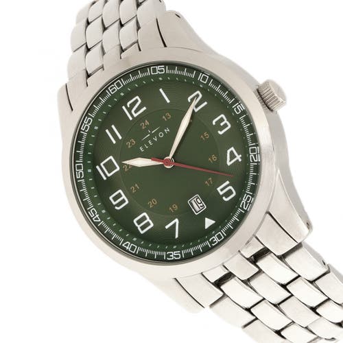 ELEVON ELEVON GARRISON BRACELET WATCH W/DATE 