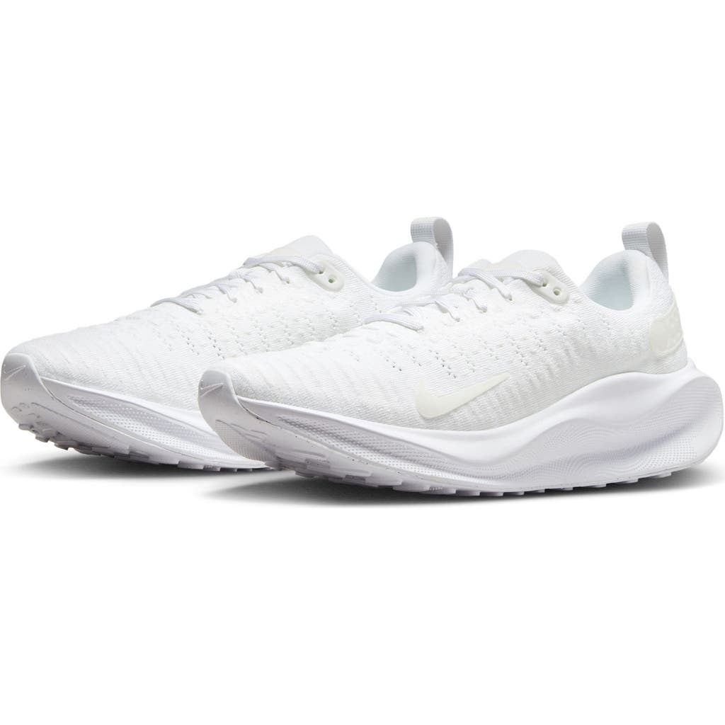 Nike Women's Infinityrn 4 Road Running Shoes (extra Wide) In White/white