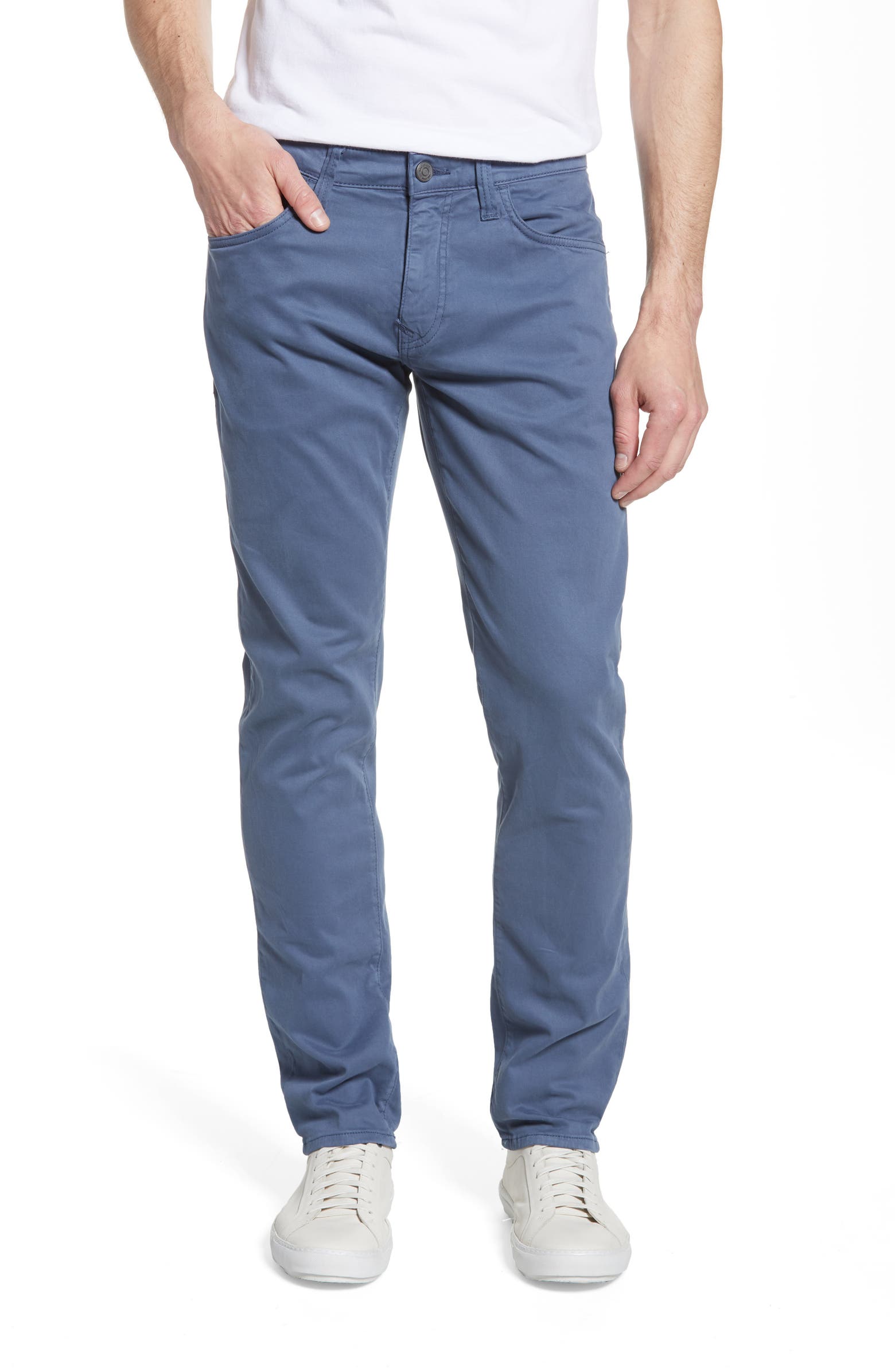 Mavi Jeans Marcus Slim Straight Leg Jeans (Vintage Indigo Sateen Twill ...