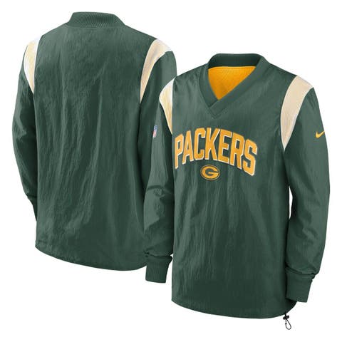 Men's Green Bay Packers Nike Gray Sideline Athletic Stack