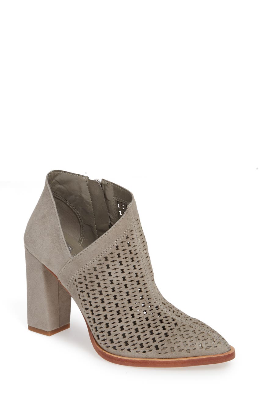 Vince Camuto | Lorva Suede Perforated Ankle Boot | Nordstrom Rack