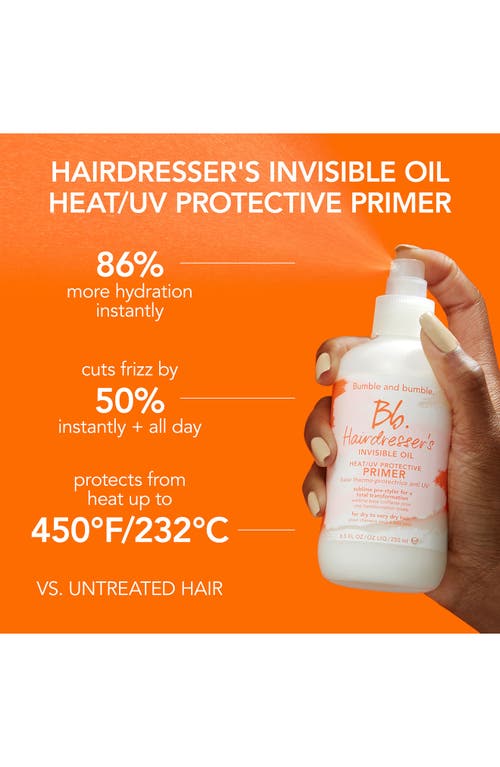 Bumble And Bumble . Hairdresser's Invisible Oil Heat/uv Protective Primer In No Color