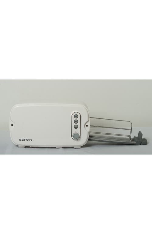 Berghoff International Seren 2-piece Side Loading Toaster In Cream/silver