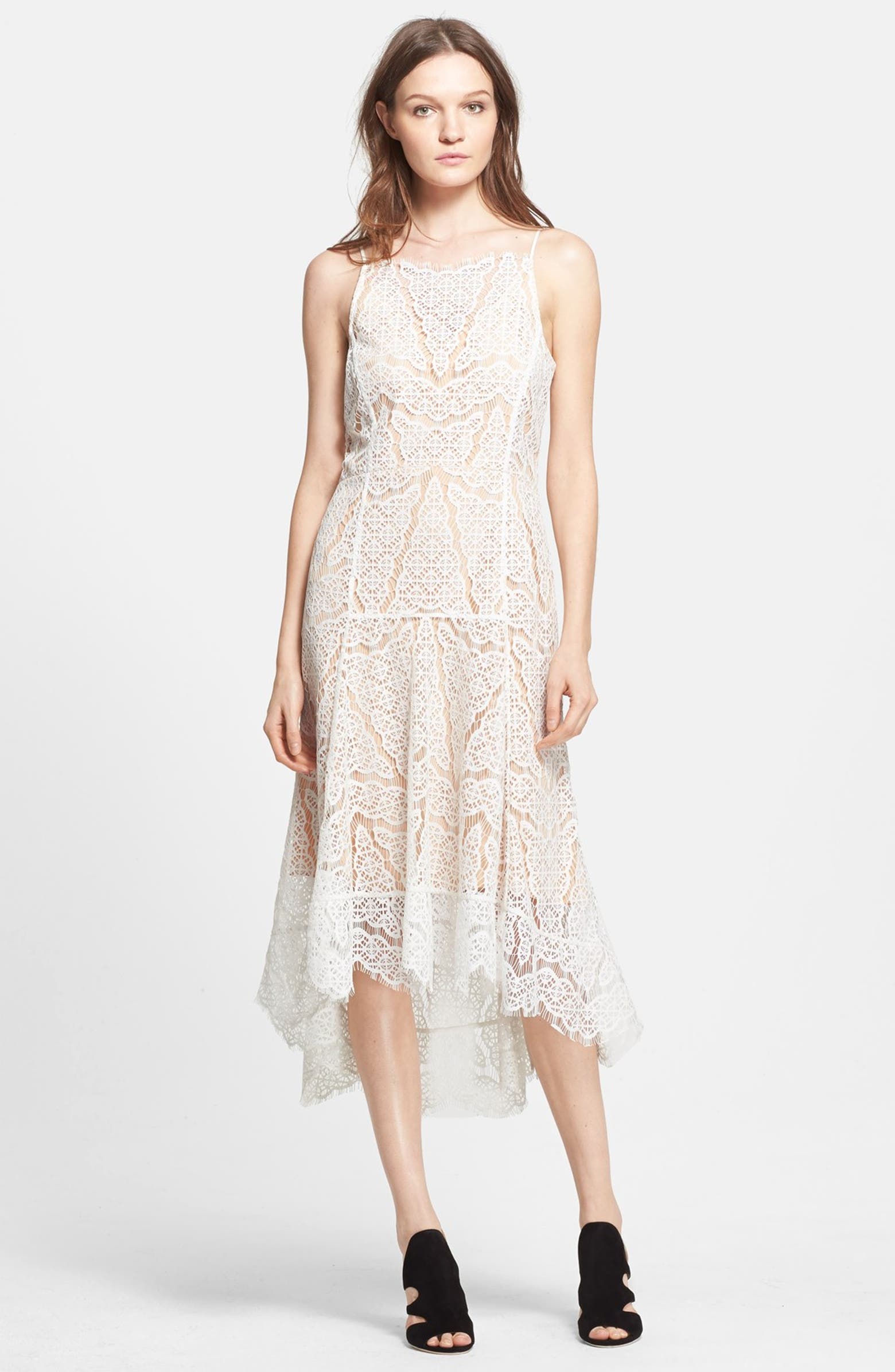 Veronica Beard Geometric Lace Dress | Nordstrom