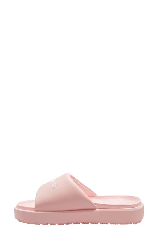 Shop Jordan Sophia Slide Sandal In Legend Pink/ White/ Brown