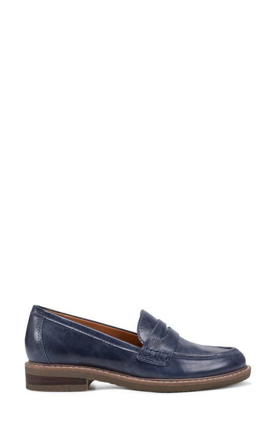 Earth Women's Javas Slip-on Penny Loafers In Dark Blue
