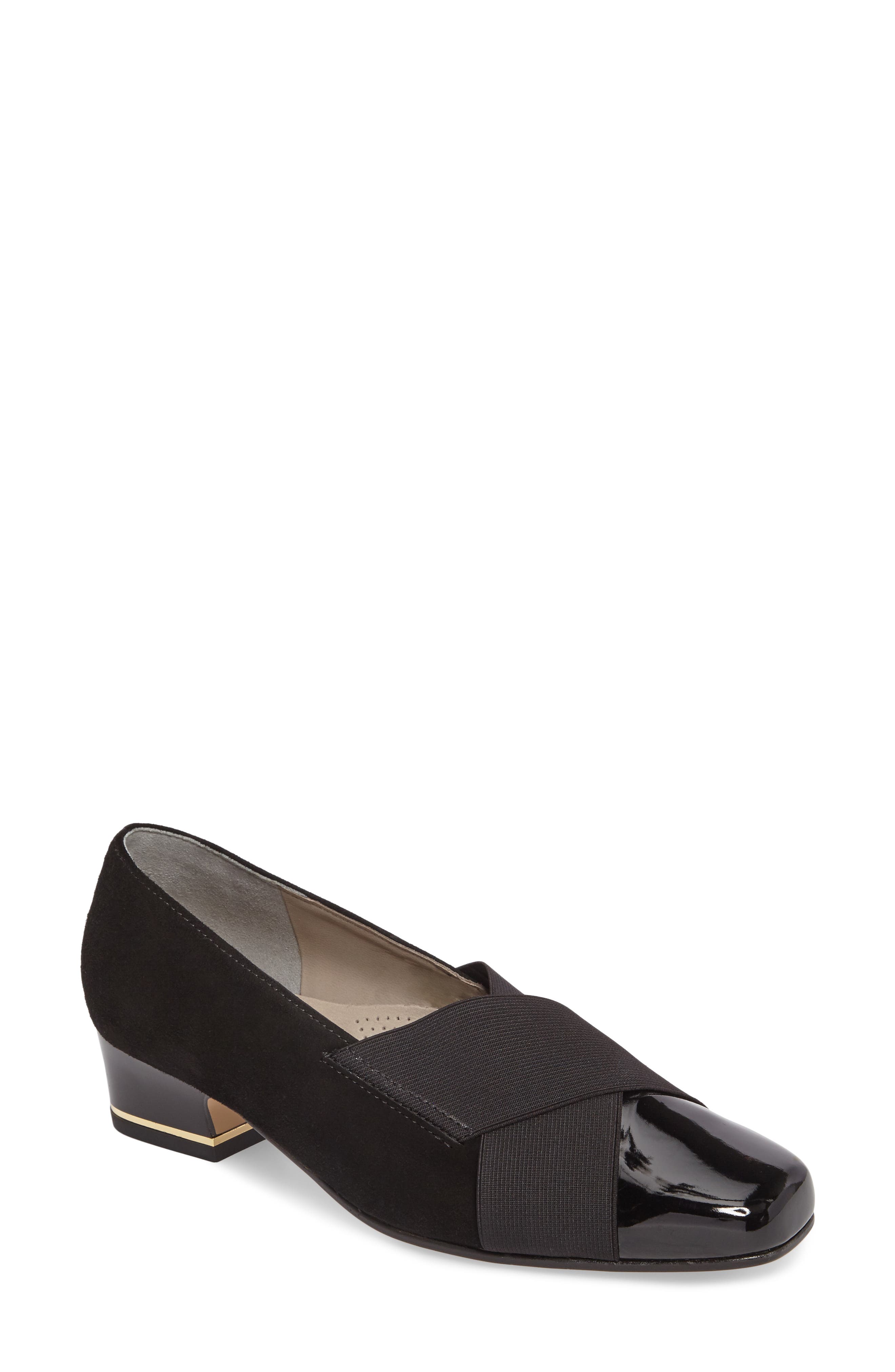 Ara Gina Loafer Pump, Black