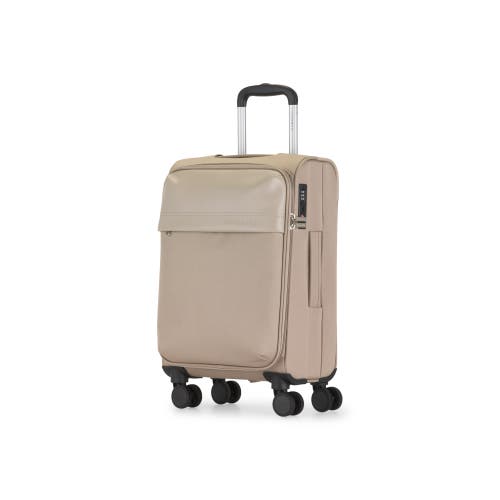 Bugatti Siena Softside Carry-on With Double Spinner Wheels In Taupe