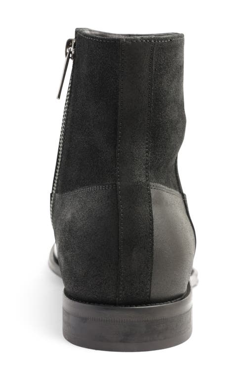 Shop Bruno Magli Armando Boot In Black Suede/patent