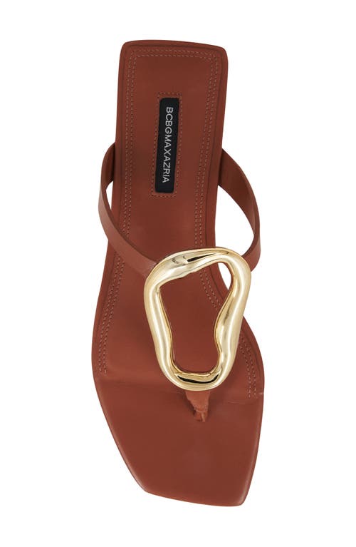 Bcbgmaxazria Kima Flip Flop In Cognac
