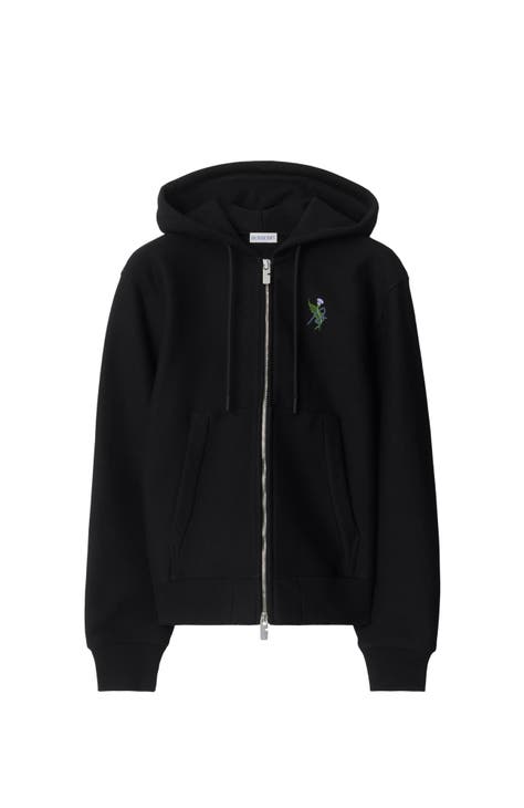 Burberry women's hooded sweatshirt best sale