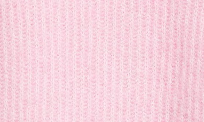 BAUM UND PFERDGARTEN CELINE RIB BALLOON SLEEVE CARDIGAN