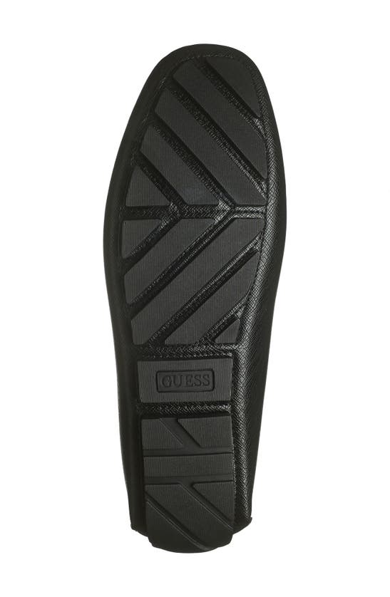 Shop Guess Aarav Bit Loafer In Black