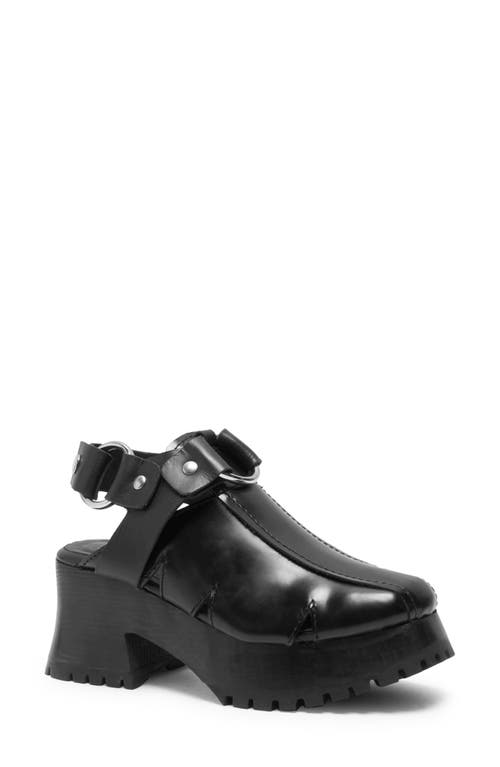 Free People Astoria Clog in Black at Nordstrom, Size 6.5