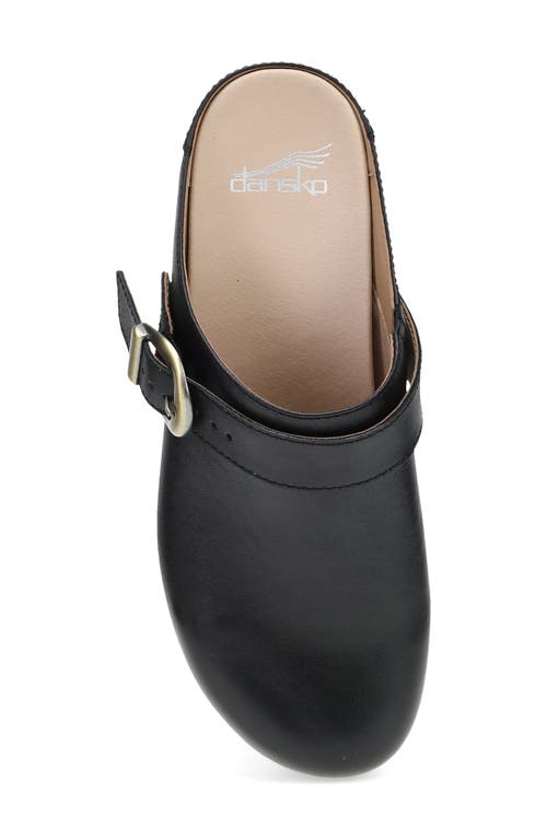 Dansko Baylor Platform Mule In Black