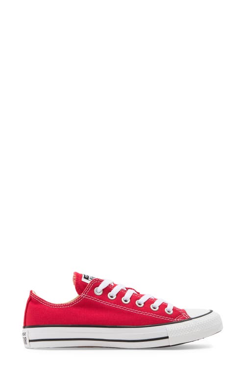 Converse Chuck Taylor All Star Canvas Sneaker In Red Canvas