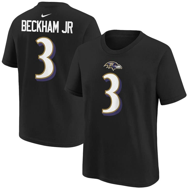 Men's Nike Odell Beckham Jr. Black Los Angeles Rams Super Bowl LVI Game  Fashion Jersey