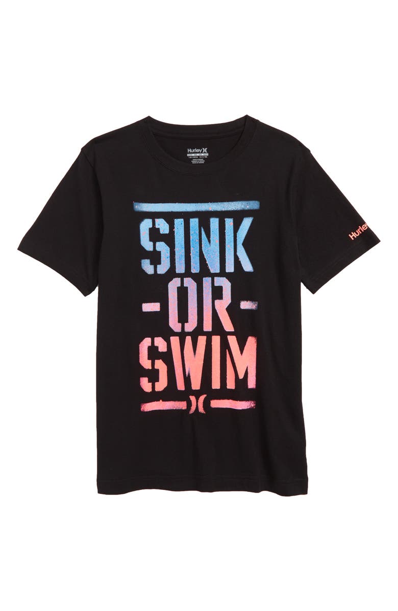 Hurley Sink Or Swim Graphic T Shirt Big Boys Nordstrom