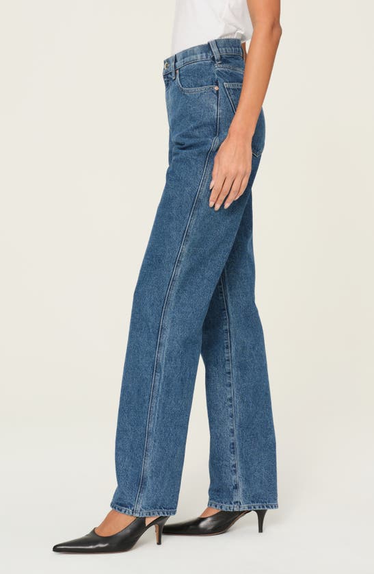 Shop Dl1961 Demie High Waist Straight Leg Jeans In North Beach
