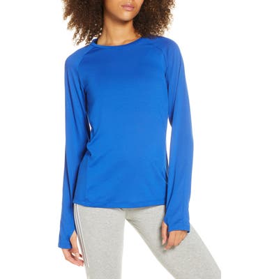 Adidas X Universal Standard Long Sleeve Top, Blue