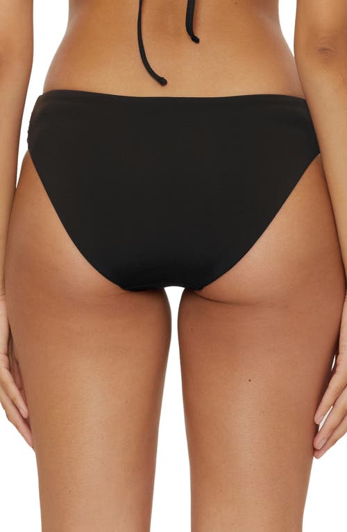 Shop Becca Color Code Tab Bikini Bottoms In Black