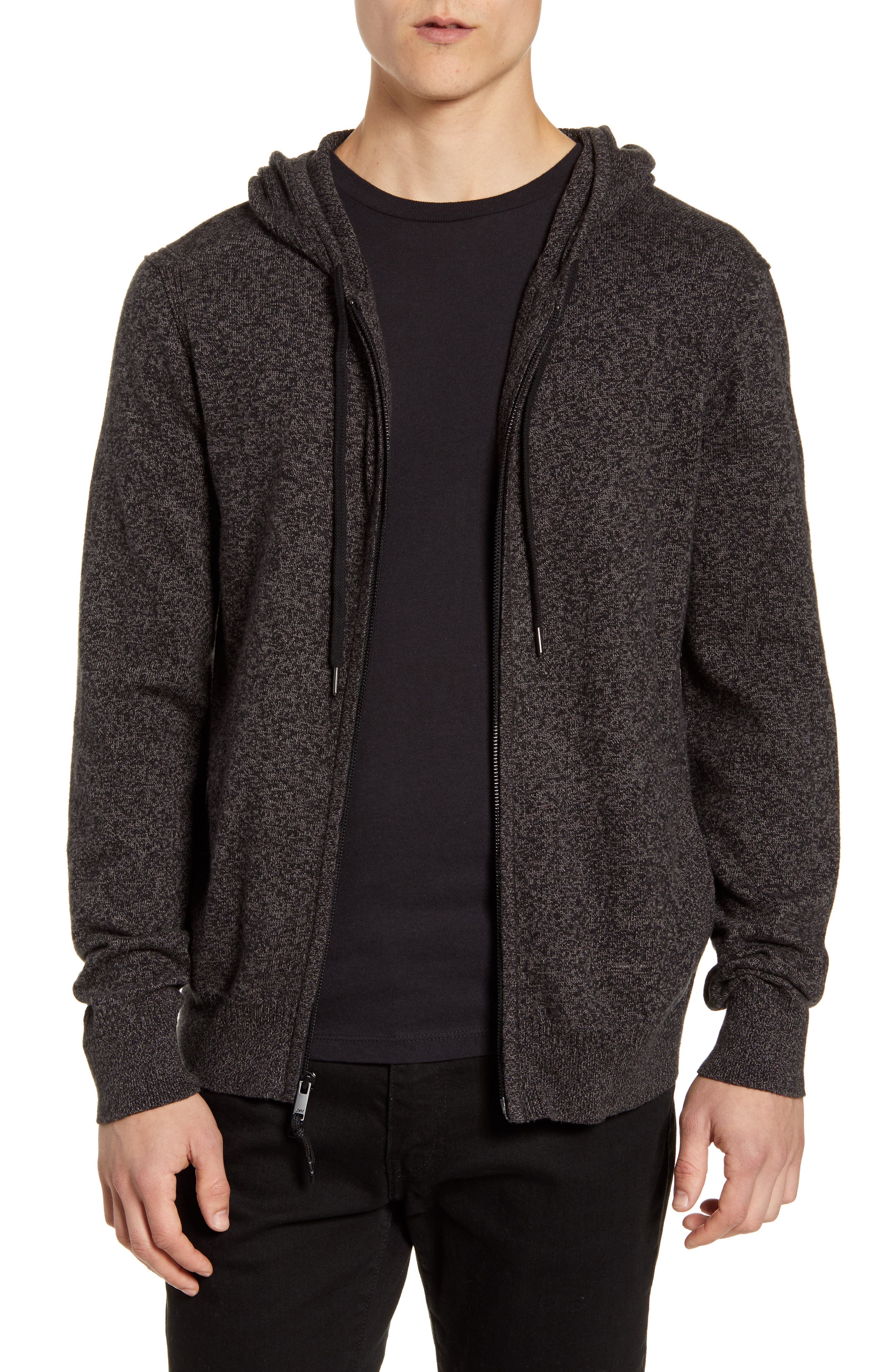 john varvatos zip hoodie