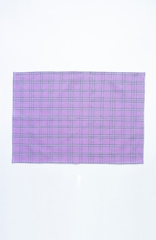 Archive New York Chiapas Lilac Placemats, Set Of 4 In Lilac