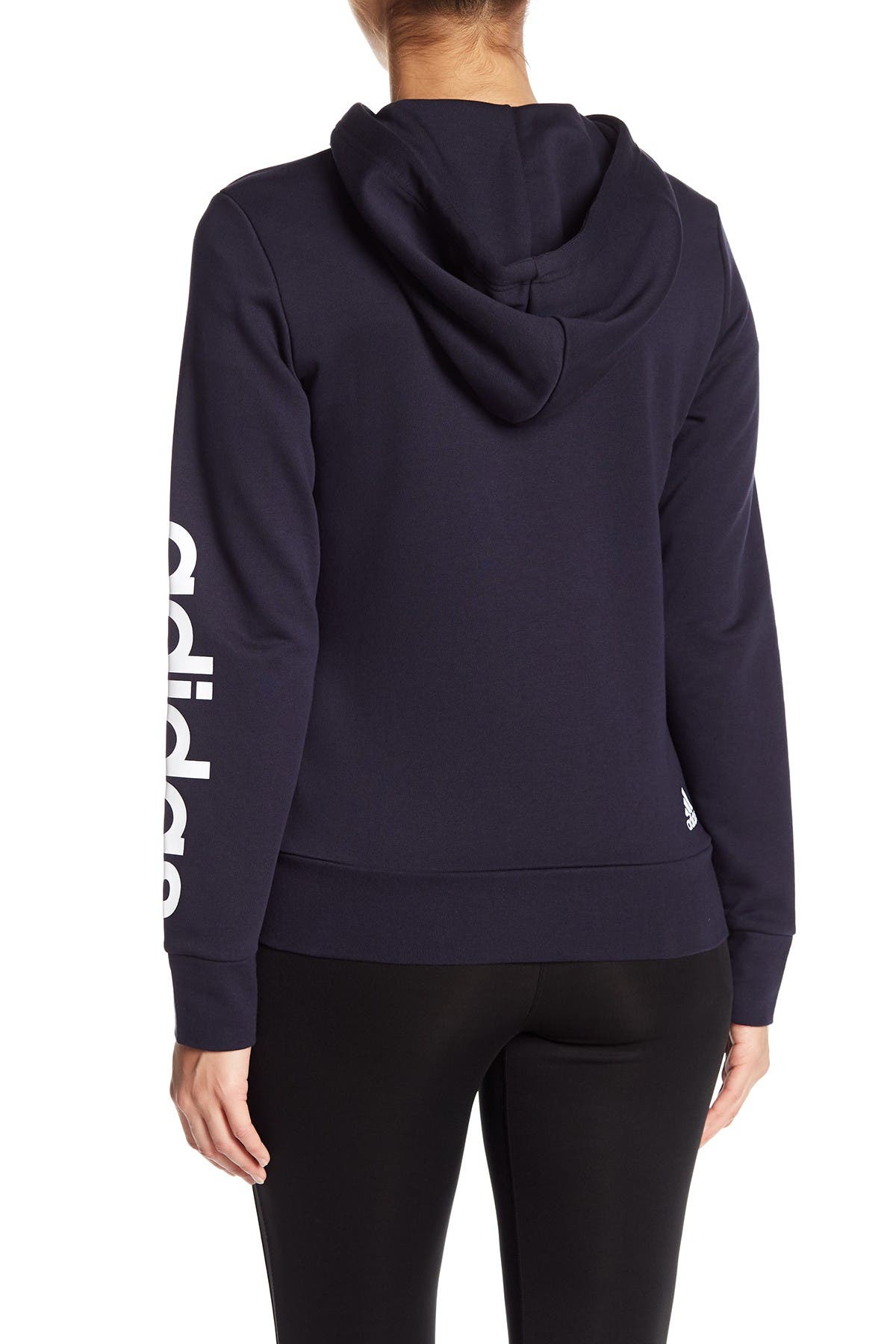 adidas front zip hooded jacket