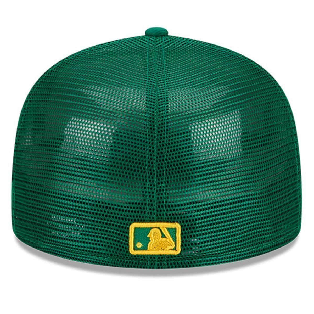 a's batting practice hat