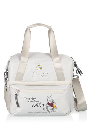 Picnic Time Winnie The Pooh Tarana Insulated Tote Bag In Gray