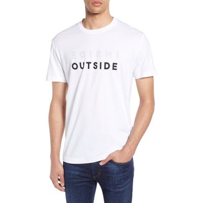 French Connection Inside Outside T-Shirt, Black