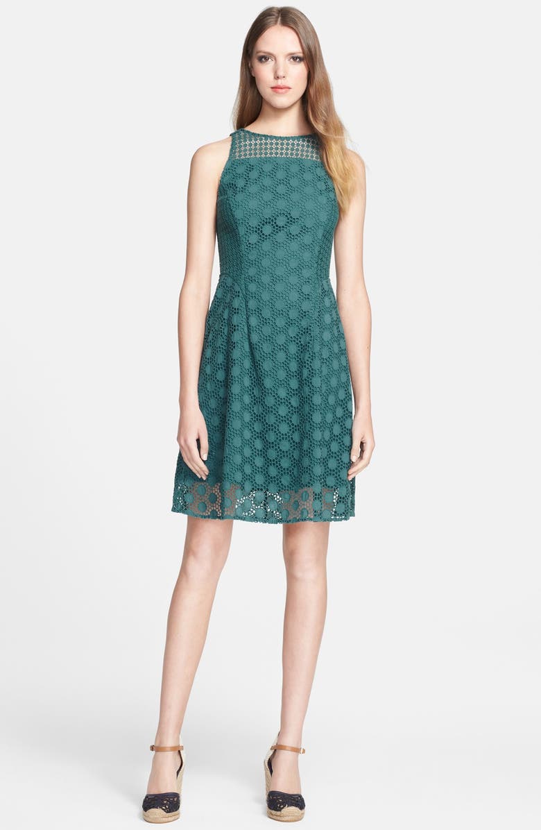 Tory Burch 'Hallie' Broderie Anglaise A-Line Dress | Nordstrom