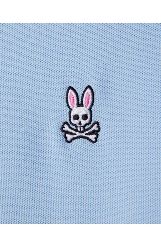 Shop Psycho Bunny The Classic Slim Fit Piqué Polo In Windsurfer