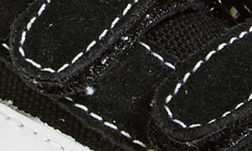Vans Kids Black Old Skool V Big Kids Sneakers In Black/true White