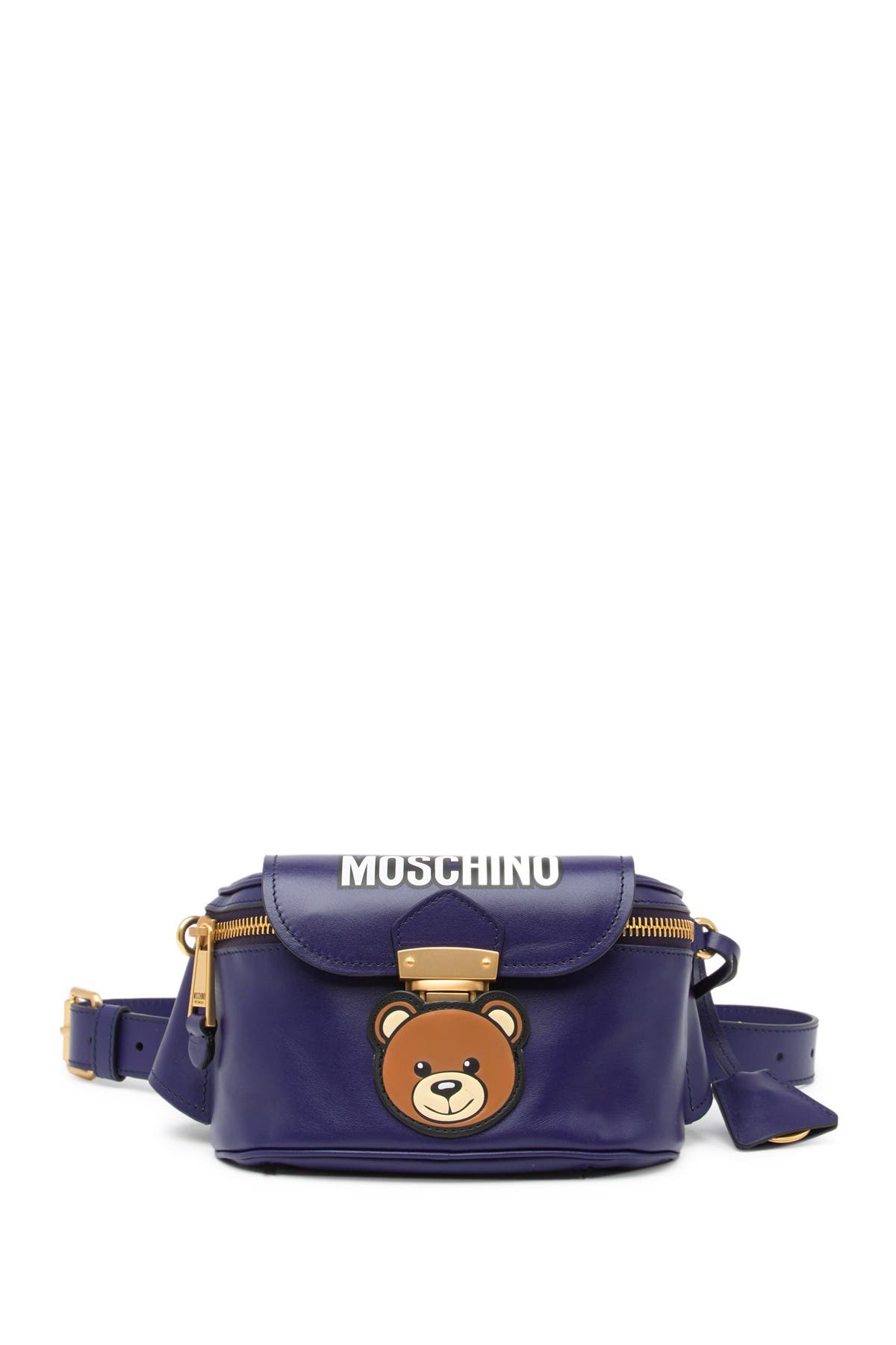 moschino teddy bear belt bag