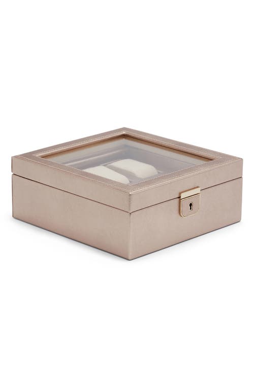 Palermo 6-Piece Watch Box in Rose Gold