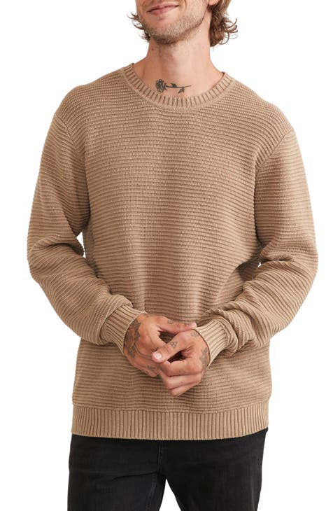 Men's 100% Cotton Crewneck Sweaters