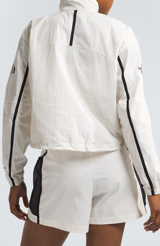 Shop The North Face 2000 Mountain Lite Wind Jacket In White Dune