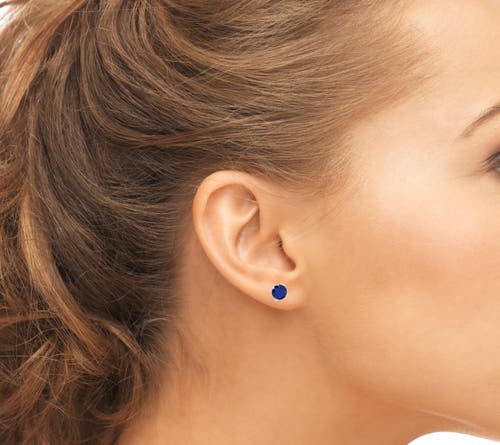 Donatello Gian Sterling Silver Tanzanite Earrings In Tanzanite