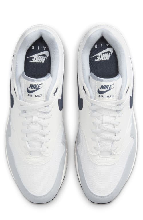 Shop Nike Air Max 1 Sneaker In Platinum Tint/obsidian/grey