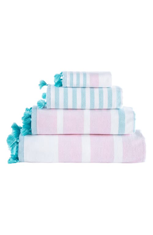 Shop Brooks Brothers Pesthemal Turkish Cotton Bath Towel In Pink