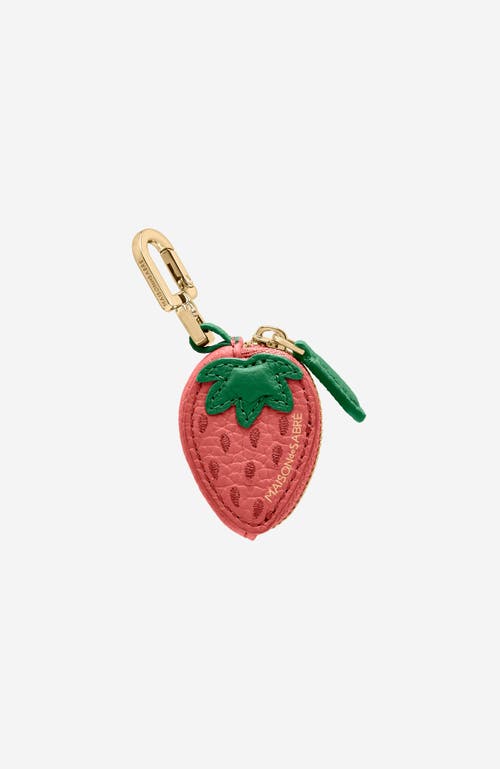 Maison De Sabre Sabremoji Fruit Charm In Strawberry