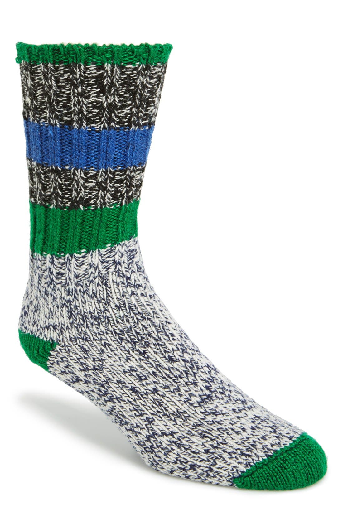 Woolrich 'Rugby Stripe' Merino Wool Blend Socks Nordstrom