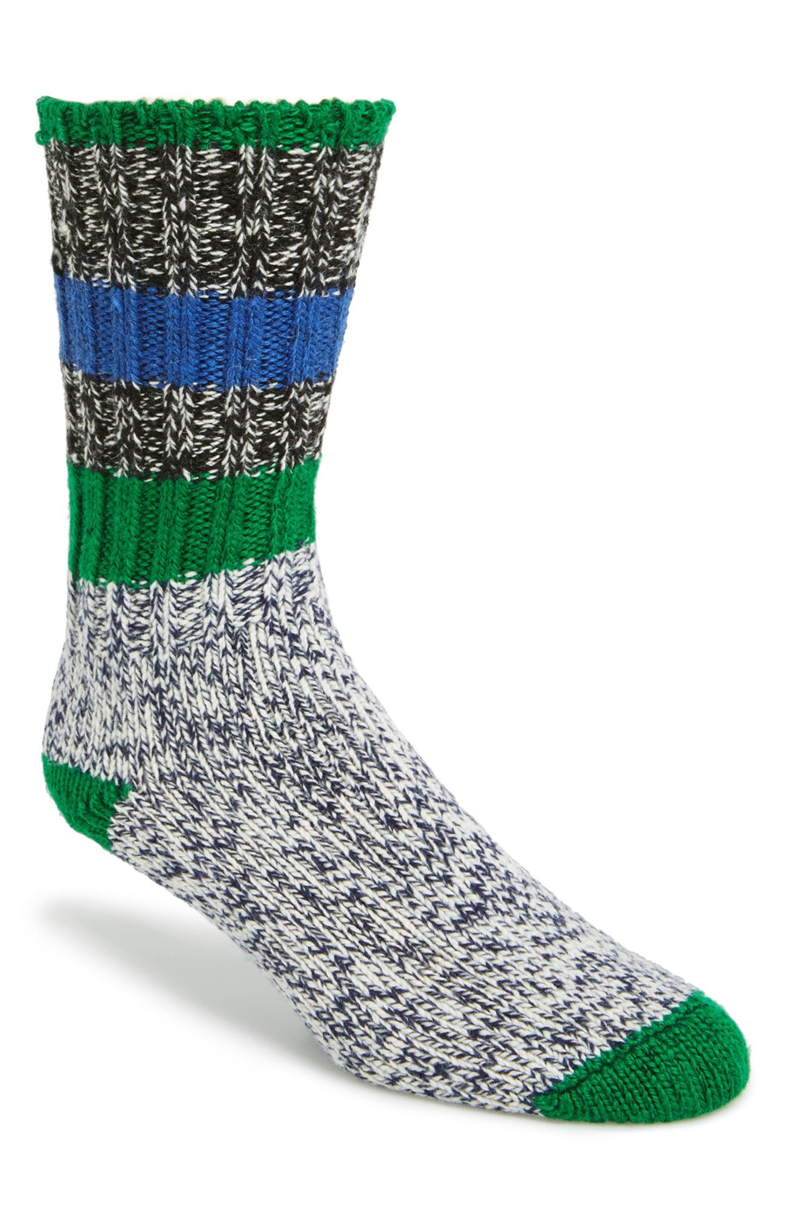 Woolrich 'Rugby Stripe' Merino Wool Blend Socks | Nordstrom