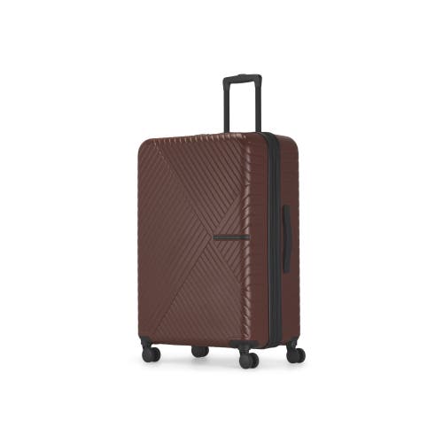 Shop Bugatti Berlin Hardside Large Luggage With Expansion In Mink