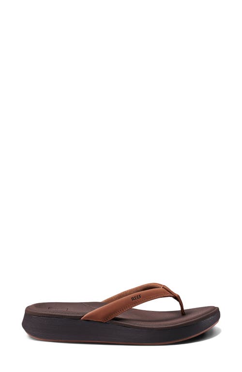 Reef Cushioned Cloud Flip Flop In Espresso