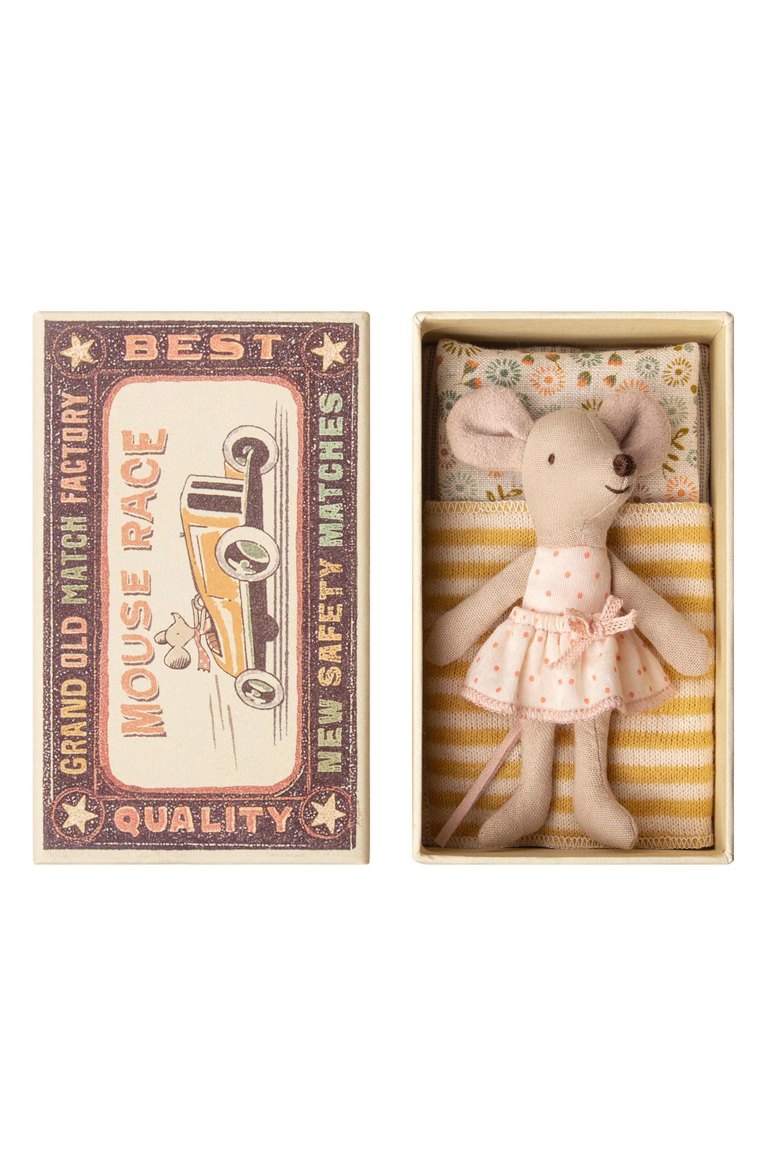 Maileg Little Sister Stuffed Toy Mouse in a Box Nordstrom