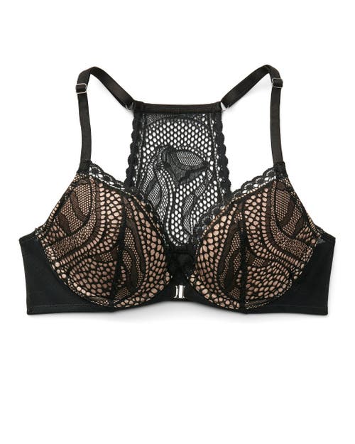 Shop Adore Me Selina Contour Plunge Bra In Black