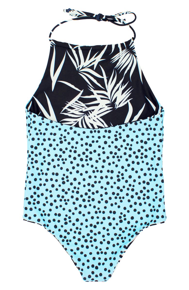Feather 4 Arrow Kids Riviera Reversible Halter Neck One Piece Swimsuit Nordstrom Feather 4 Arrow Kids Riviera Reversible Halter Neck One Piece Swimsuit Nordstrom