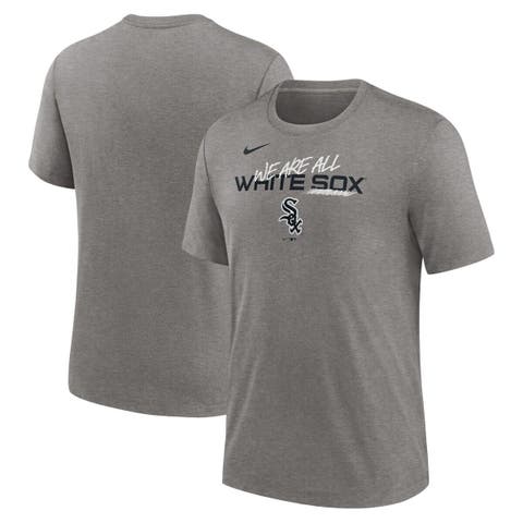 Men's Nike Jose Abreu Black Chicago White Sox Name & Number Team T-Shirt